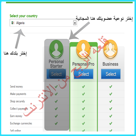 طريقة التسجيل في بنك payza.شرح تغيير معلوماتك الشخصية في البنكpayza.شرح طريقة التفعيل النهائي لبنك payza جديد 2012
